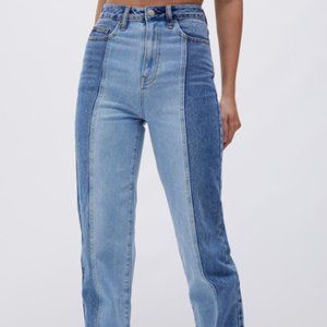 NWT! PacSun Eco Two-Tone ‘90’s Boyfriend Jeans Size 23